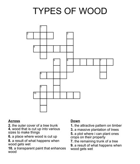 timber processing plant crossword clue